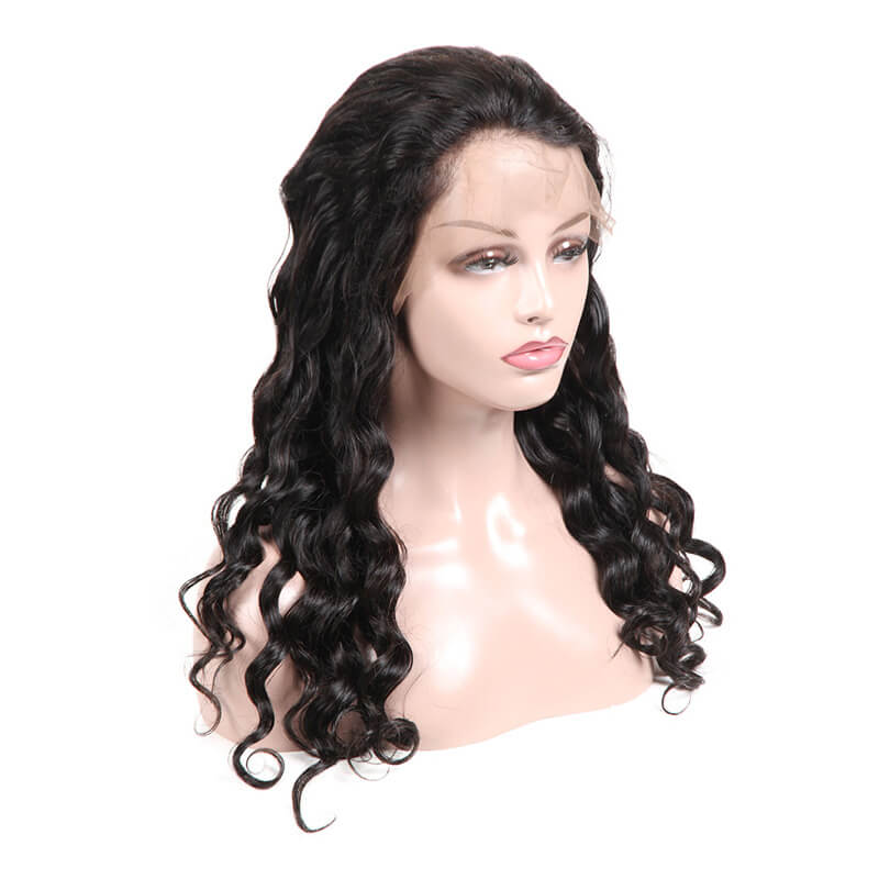 Msbeauty 13x6 Lace Front Loose Wave Top Quality Human Hair Lace Wigs For Woman - MSBEAUTY HAIR