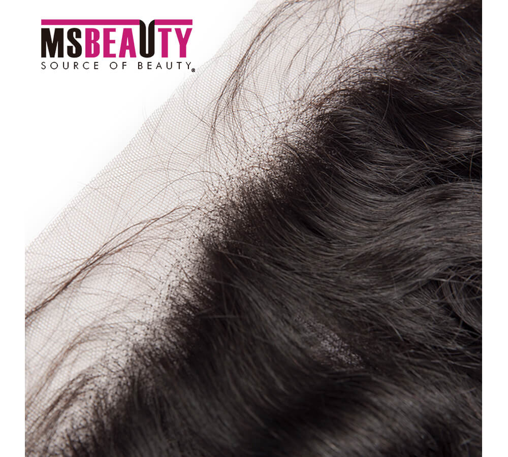 Msbeauty 10A Brazilian Unprocessed 13x4 Lace Frontal Closure Jerry Curl Hair - MSBEAUTY HAIR