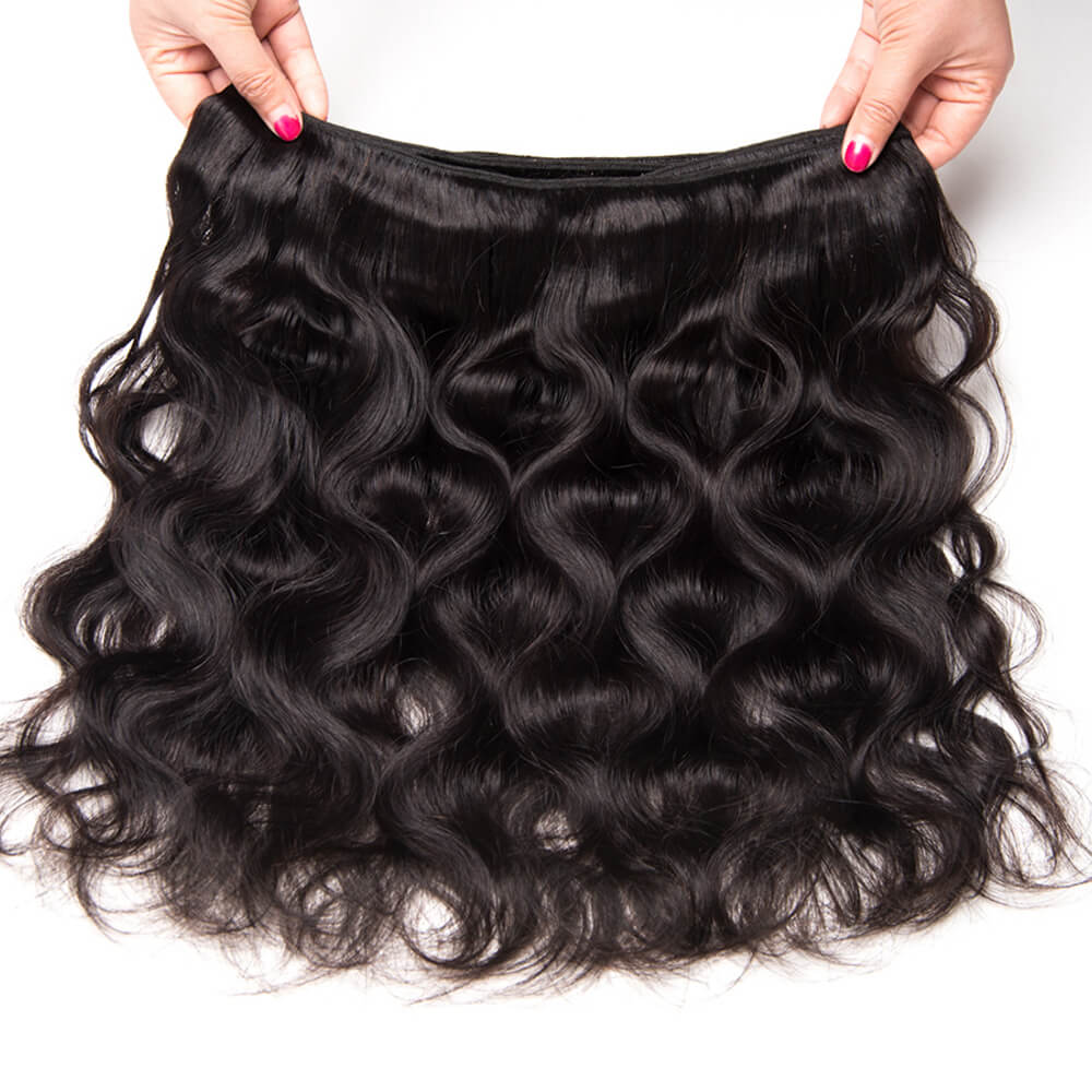 Msbeauty Virgin Remy Brazilian Unprocessed Human Hair 3 Bundles Hair Weave - MSBEAUTY HAIR