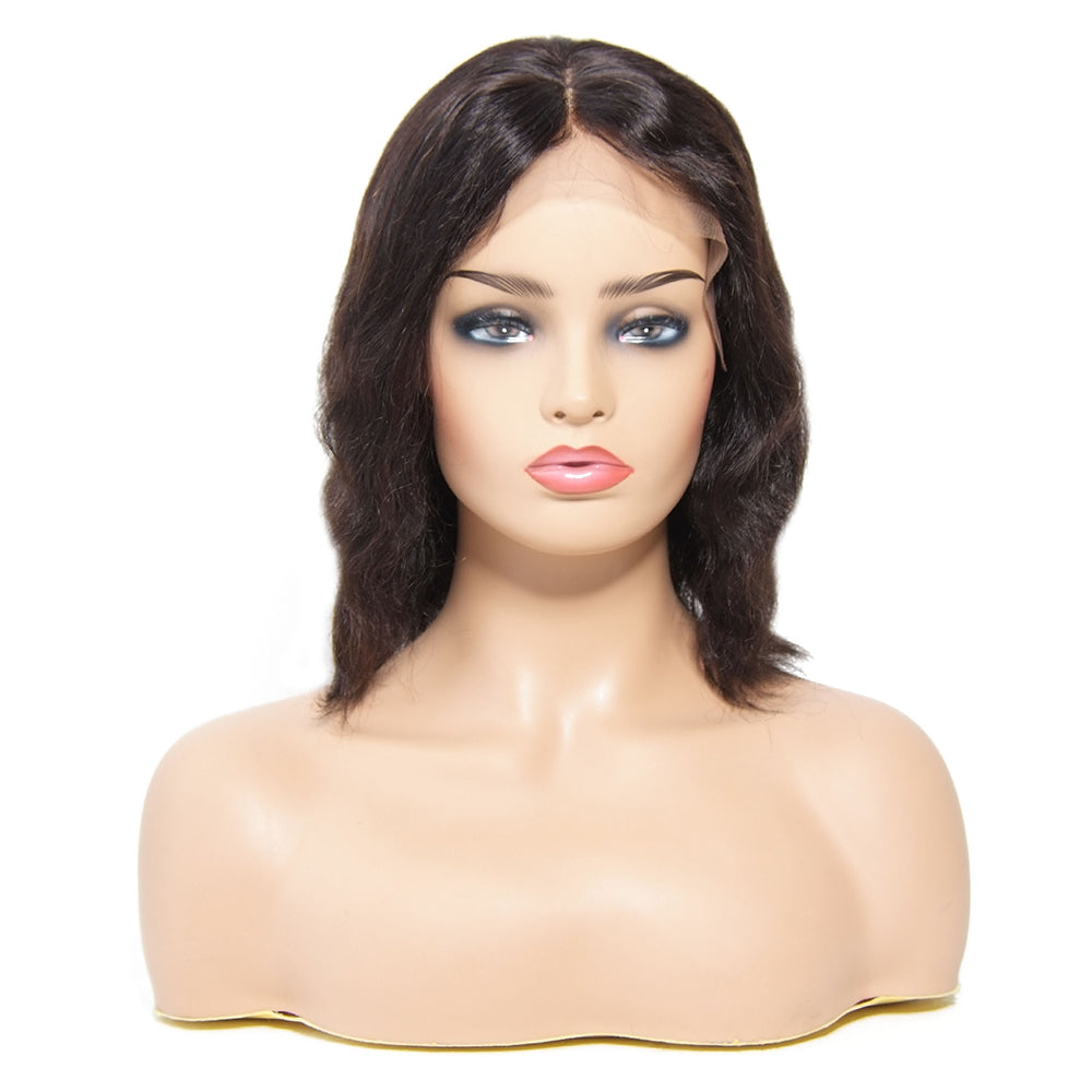 Best Quality 180% Density Bob Wavy Lace Front Wigs - MSBEAUTY HAIR