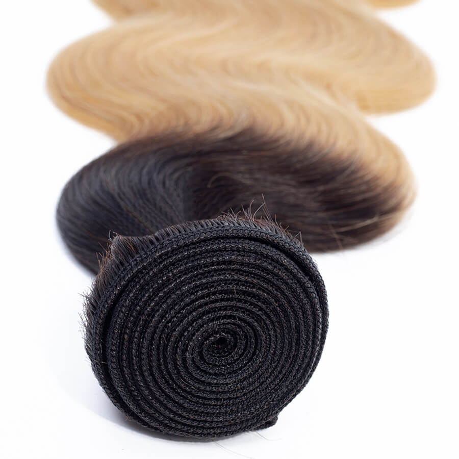 Msbeauty Brazilian Body Wave Ombre T`1B/27 Honey Blonde Beyonce Hair Color - MSBEAUTY HAIR