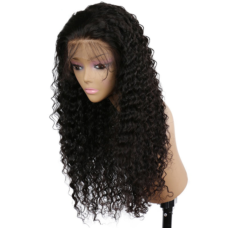 Msbeauty Curly Brazilian Lace Front Human Hair Jerry Curl Wigs With Baby Hair - MSBEAUTY HAIR