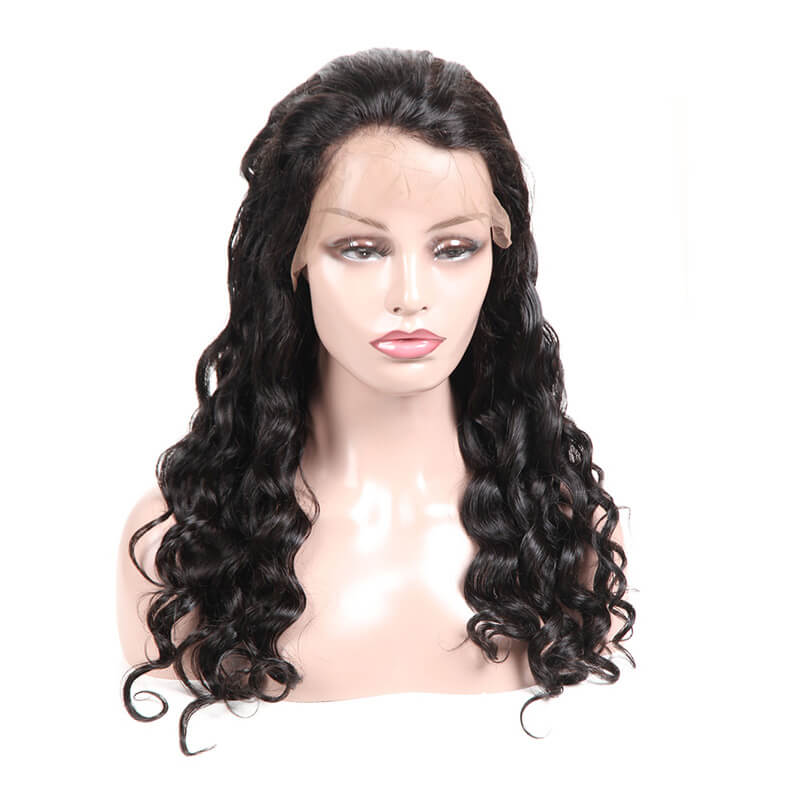 Msbeauty 13x6 Lace Front Loose Wave Top Quality Human Hair Lace Wigs For Woman - MSBEAUTY HAIR