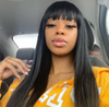 13x6 Lace Front Wigs Silky Straight Virgin Human Hair  Wigs For Black Woman - MSBEAUTY HAIR