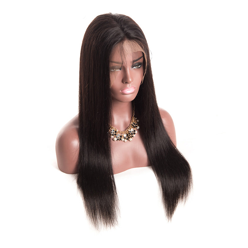 Msbeauty Silky Straight 360 Lace Front Human Hair Wig For Woman - MSBEAUTY HAIR