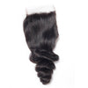 Msbeauty Brazilian 10A 4X4 Loose Wave Lace Closure Bleached Knots - MSBEAUTY HAIR