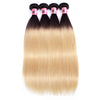 Msbeauty Brazilian Ombre T1B/27 Honey Blonde 3 Bundles Deal Unprocessed Virgin Remy Human Hair - MSBEAUTY HAIR
