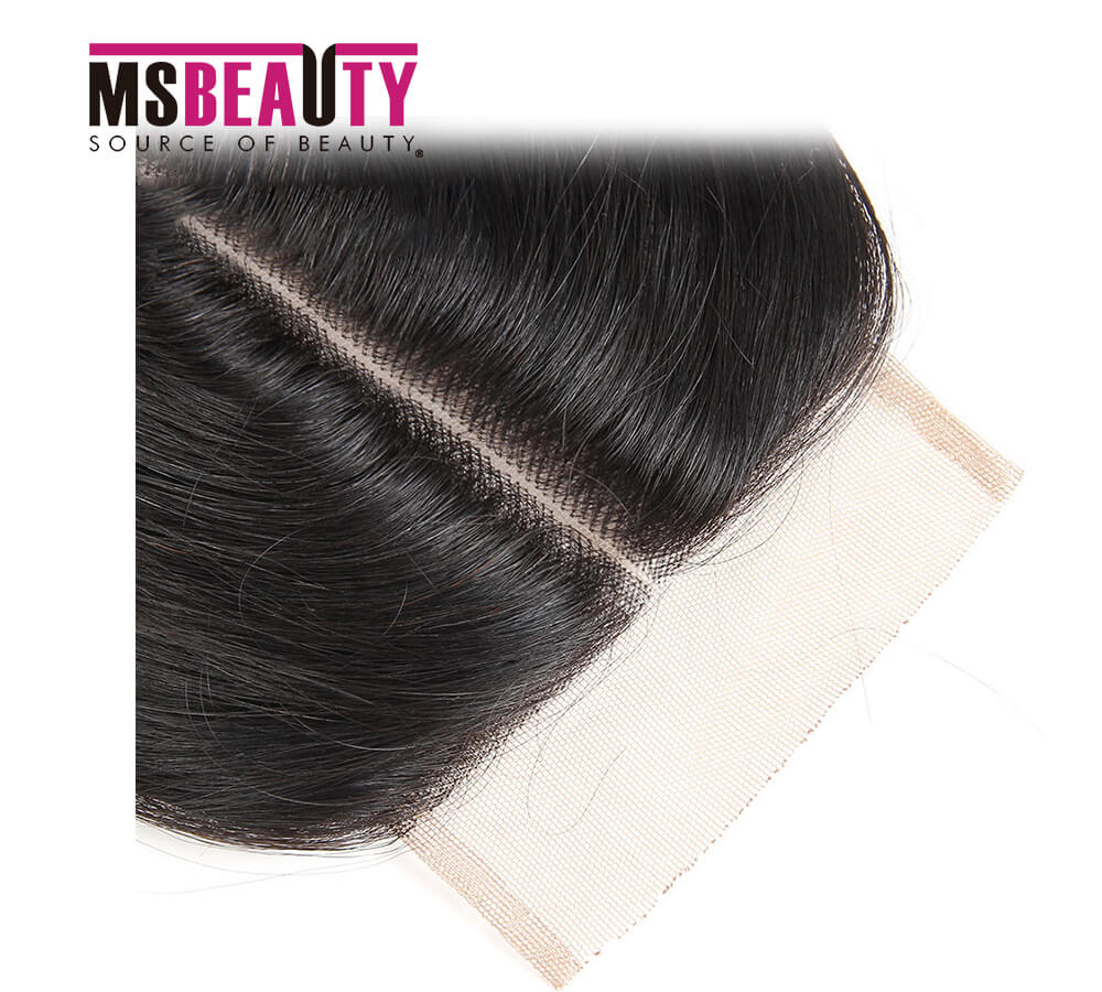 Msbeauty Brazilian 10A 4X4 Loose Wave Lace Closure Bleached Knots - MSBEAUTY HAIR