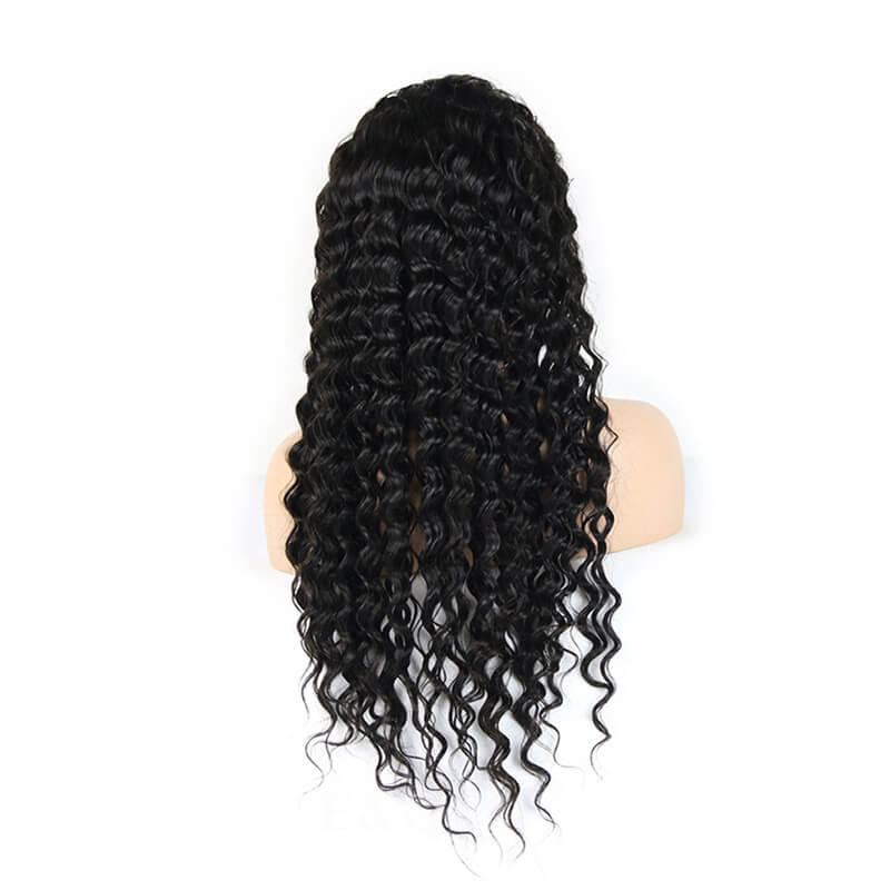 Msbeauty Deep Wave Lace Front Wig Real Human Hair 2019 Trending Wig - MSBEAUTY HAIR