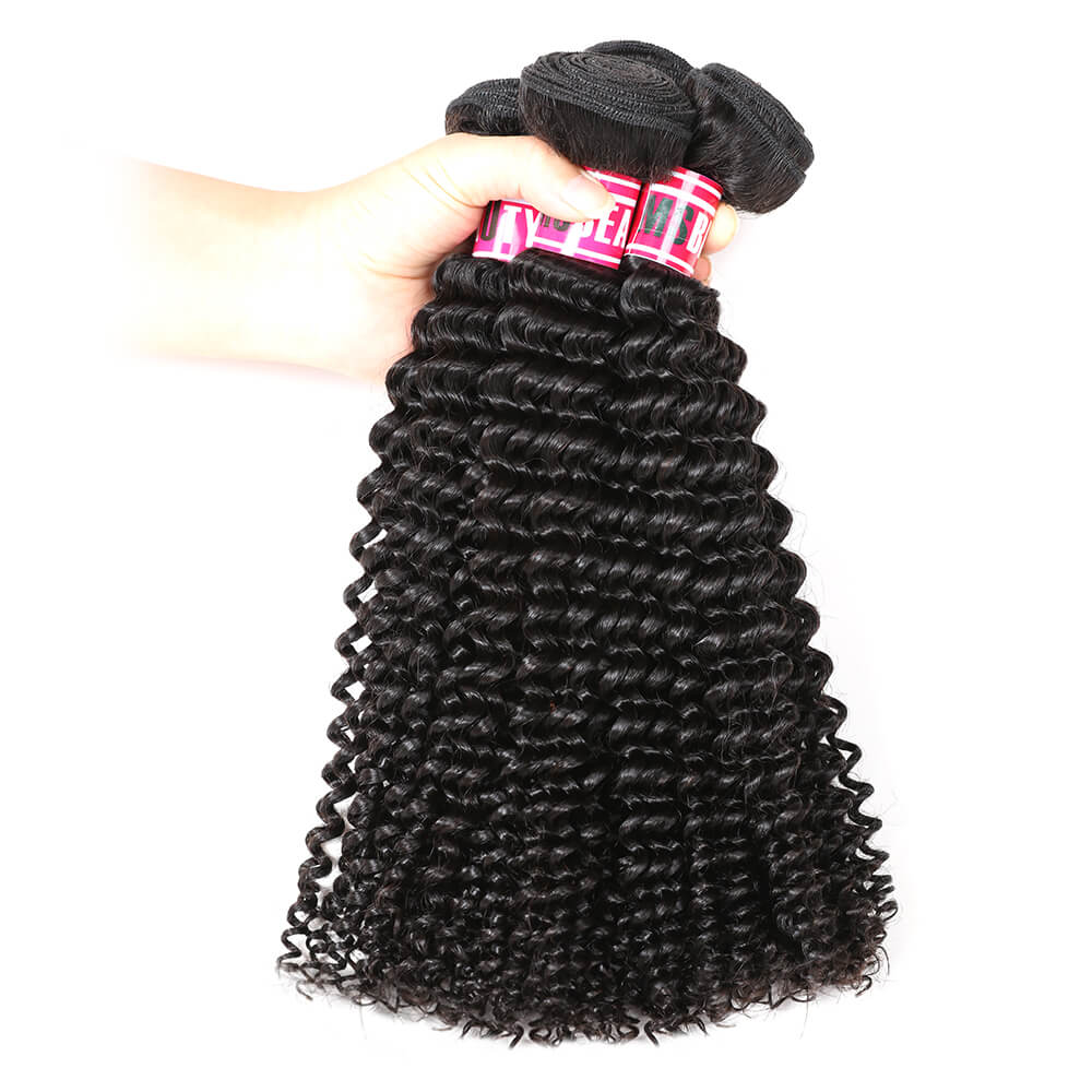 Msbeauty Brazilian Kinky Curly Hair Bundles 4 Pcs Sale Afro Curly Human Hair - MSBEAUTY HAIR