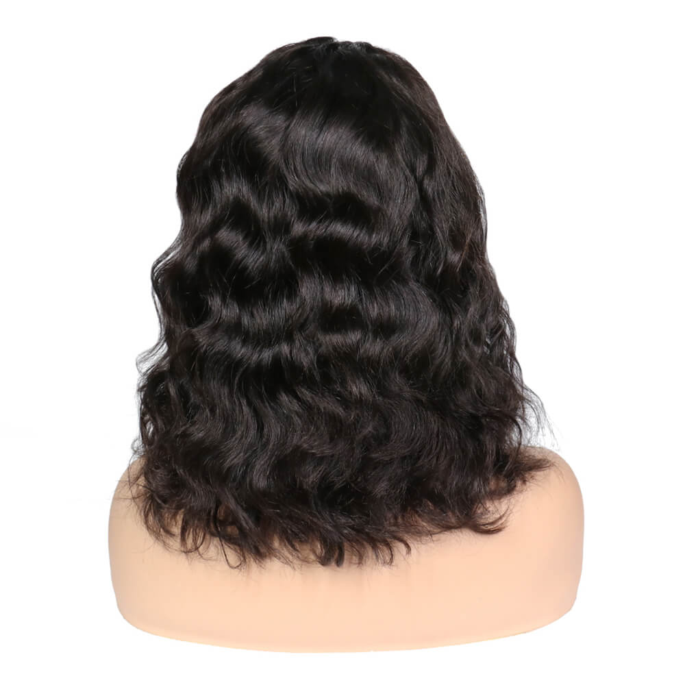 Msbeauty Wavy Short Bob Lace Front Wig For Woman - MSBEAUTY HAIR